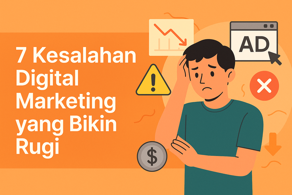 7 Kesalahan Digital Marketing yang Bikin Rugi