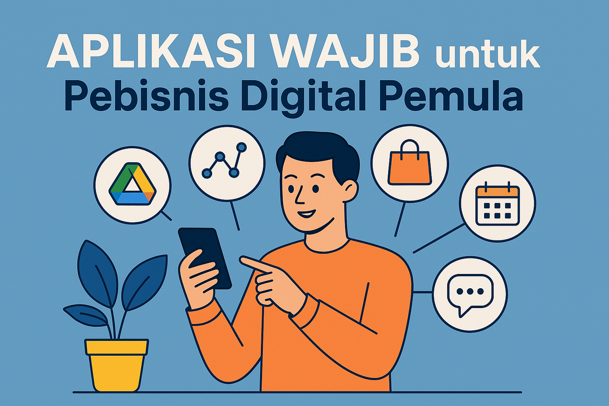 Aplikasi Wajib untuk Pebisnis Digital Pemula