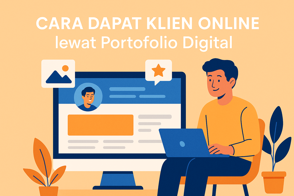 Cara Dapat Klien Online lewat Portofolio Digital