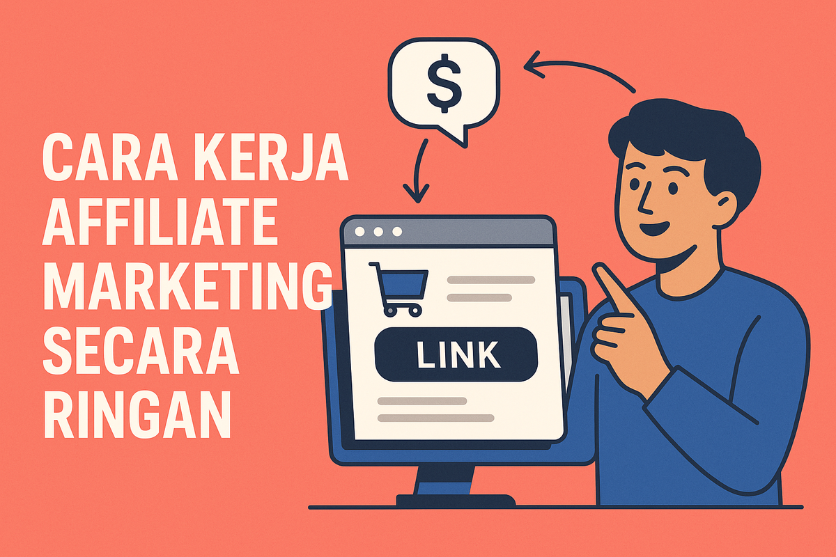 Cara Kerja Affiliate Marketing Secara Ringan