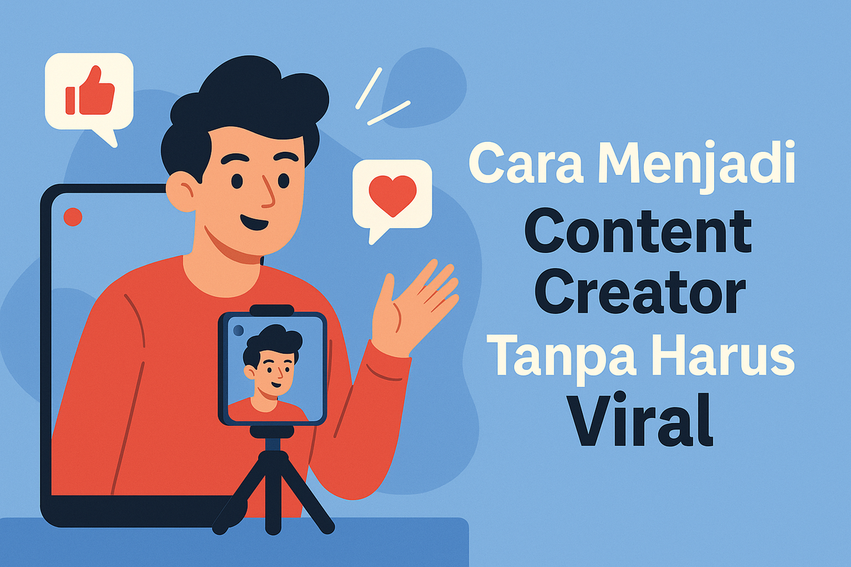 Cara Menjadi Content Creator Tanpa Harus Viral
