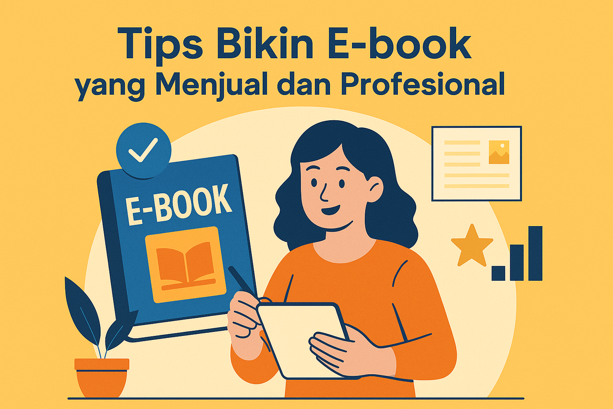 Tips Bikin E-book yang Menjual dan Profesional